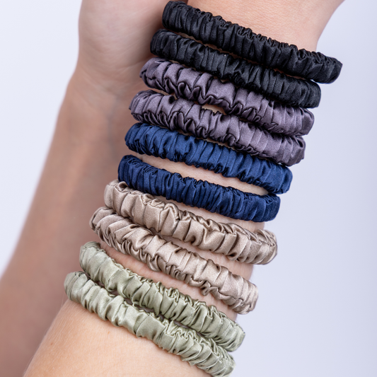 Silk Hair Ties - No Snag
