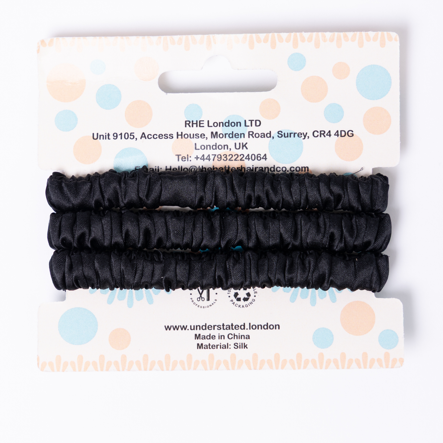 Silk Hair Ties - No Snag