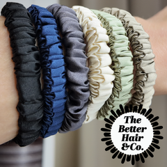 silk hair tie's