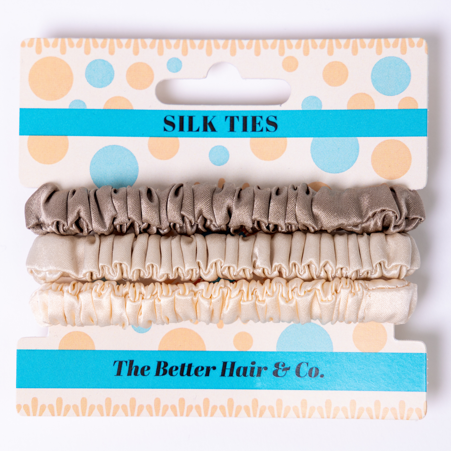 Silk Hair Ties - No Snag
