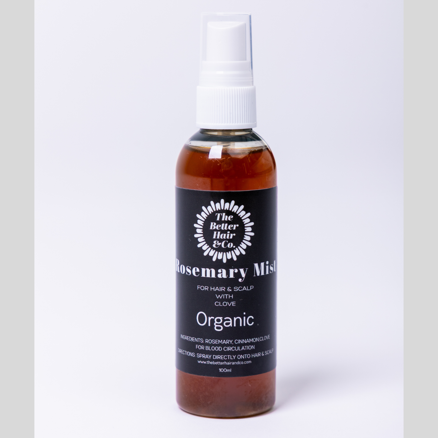 Organic Rosemary Mist with Stimulating Clove